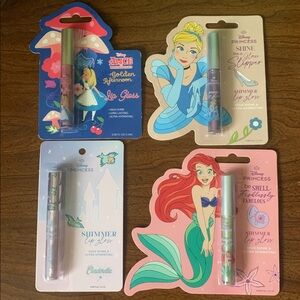 It’s bundle time! NWOT Disney Princess Shimmer  Lip Gloss Set